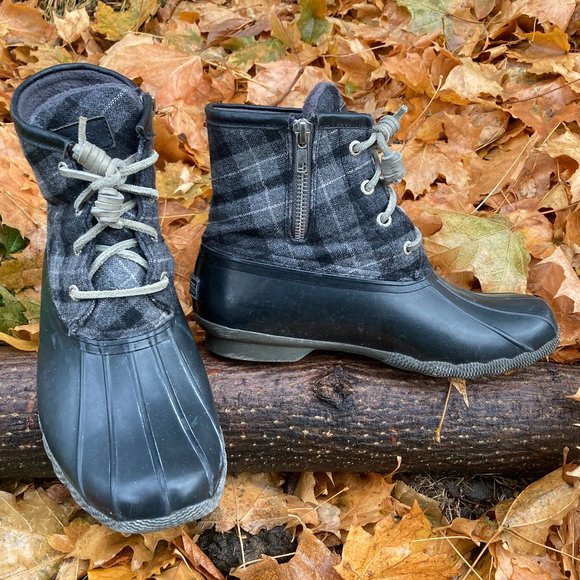 Sperry Shoes - Sperry Top Sider ankle rubber duck boots